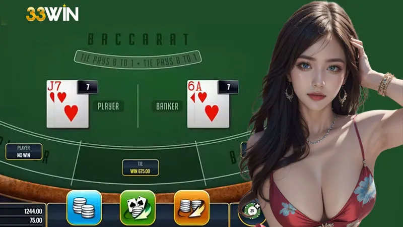 Tựa game Baccarat có lối chơi đơn giản và tỷ lệ thắng cược cao